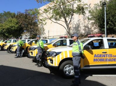 Frota dos agentes da mobilidade recebe cinco novos veículos