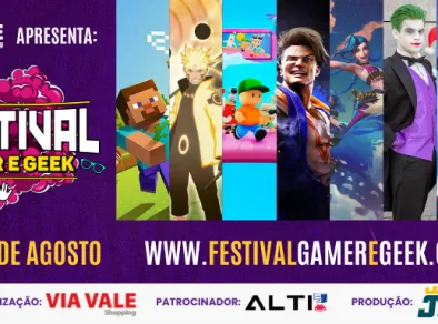 Shopping recebe Festival Gamer e Geek neste fim de semana