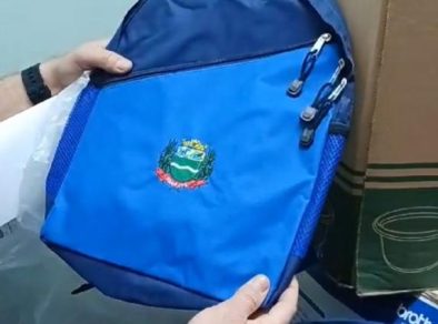 Prefeitura de Igaratá compra mochilas de R$ 75 mil que não foram entregues aos alunos