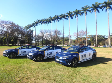 Guarda Civil de São José recebe 38 novos veículos 100% elétricos