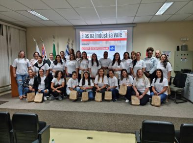 Formatura da primeira turma do programa ELAS NA INDÚSTRIA VALE