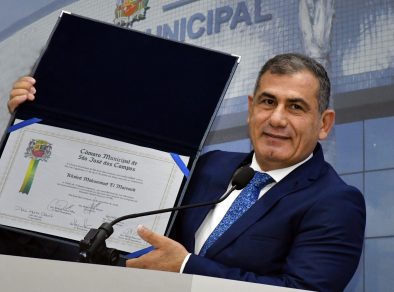 Khaled Mohammad El Majzoub recebe o Título de Cidadão Joseense