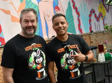 3ª edição da Hora do Rock-Coletiva de Imprensa no Eva Café