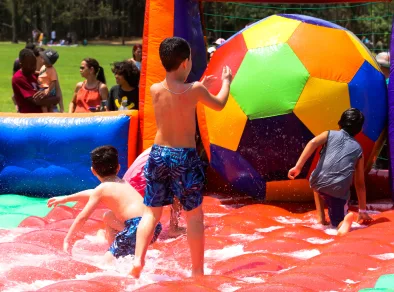 Parque da Cidade de São José recebe festa no dia das crianças