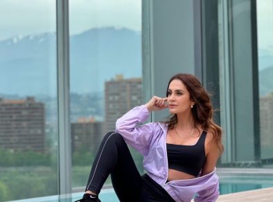 Claudia Métne realiza fashion trip no Chile