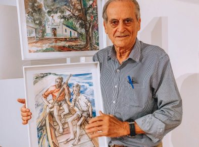 Exposição “Aquarelas do Brasil” começa hoje (28) e tem entrada gratuita