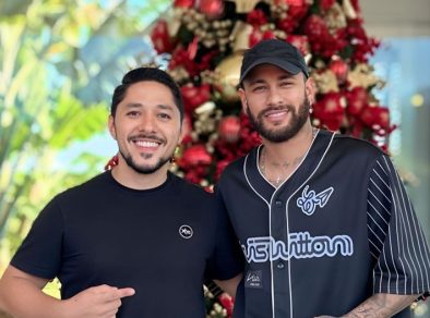 Empresa de Taubaté decora casa de Neymar para o Natal