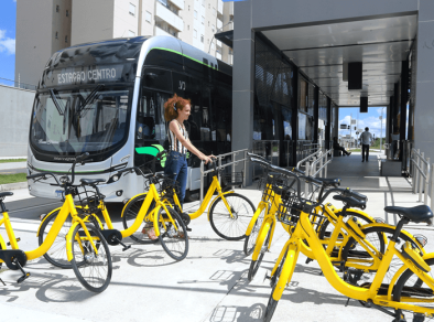 São José terá estações de bicicletas gratuitas espalhadas pela cidade