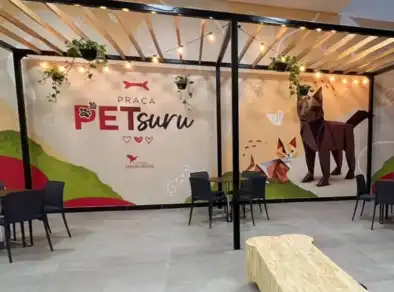 Shopping Jardim Oriente inaugura o PETsuru, área de alimentação pet friendly