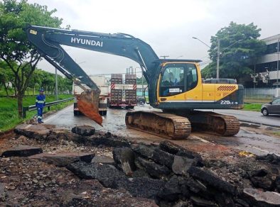 Obra interditará trecho da Avenida Mário Covas por até 4 dias