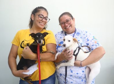 Sábado tem feira de adoção de pets e vacinação antirrábica