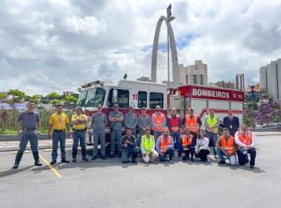 Complexo Colinas Shopping realiza ações para capacitar brigadistas e equipes de segurança 