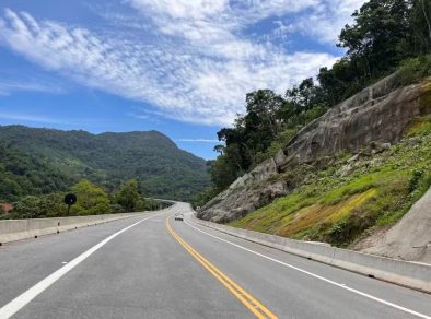 Obras no Contorno Norte da Rodovia dos Tamoios ficarão suspensas no feriado de Carnaval