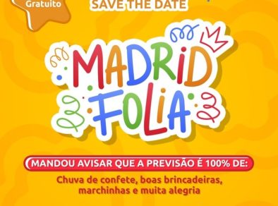 Urbanova recebe festa de carnaval com o Madrid Folia 