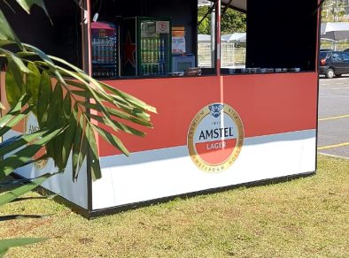 Finais de tarde de verão terão paddock da Amstel/Heineken e comidinhas de boteco no estacionamento do Villarreal Urbanova