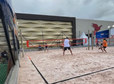 Aulas Gratuitas e Day Use de Beach Tennis do Shopping Jardim Oriente Vão Até 30 de Março