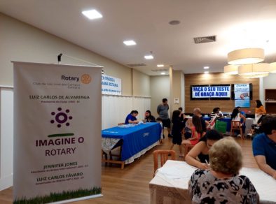 Serviços de saúde gratuitos serão oferecidos pelo Rotary no CenterVale Shopping