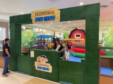 Turma da Mônica chega ao CenterVale Shopping com a Fazendinha do Chico Bento