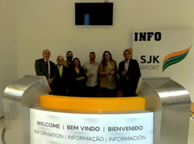 Destination São José dos Campos inaugura “Hospitality Point” no SJK Airport durante voo inaugural da Gol