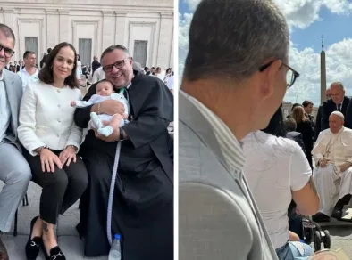 Padre de Taubaté convida família Cazarré para encontro com o Papa
