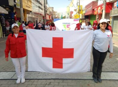 Cruz Vermelha em São José dos Campos participa da mobilização em prol do RS 