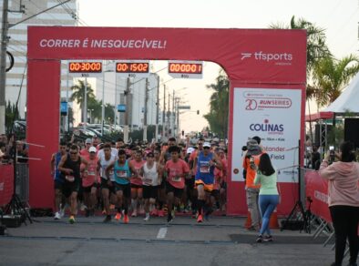 Corrida Santander Track&Field Run Series 2024 no Colinas Shopping