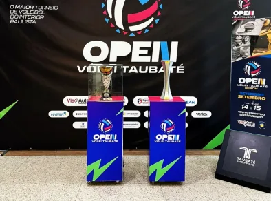 Exposição Open Vôlei chega ao Taubaté Shopping