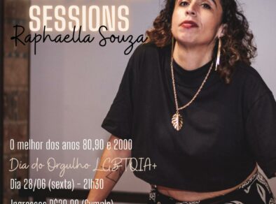 Raphaella Souza celebra o Dia do Orgulho LGBTQIA+ com o show ‘Pride & Rock Sessions’, no Galeria Café Rio 