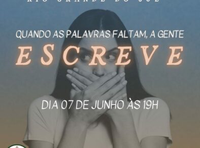 Sarau no RJ promove livro “Quando as palavras faltam, a gente escreve”