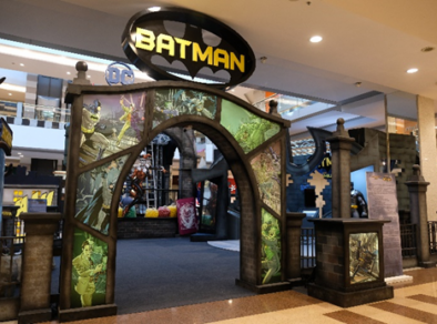 Parque do Batman chega ao Serramar Shopping