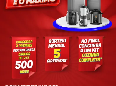 Sabor Máximo sorteia prêmios em São Paulo e Rio de Janeiro