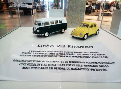 Exposição de carros em miniatura acontece no Taubaté Shopping neste fim de semana