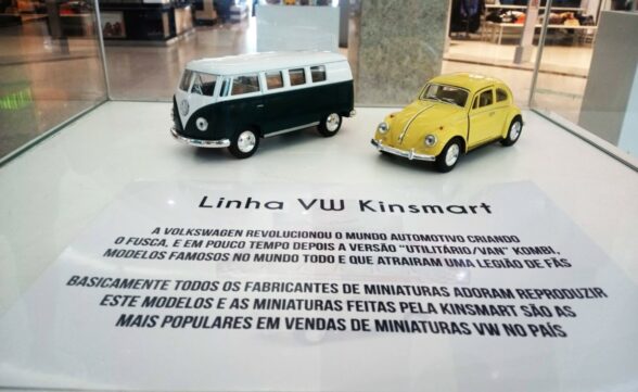 Exposição de carros em miniatura acontece no Taubaté Shopping neste fim de semana