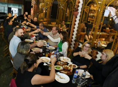 1º edição do Jantar Árabe harmonizado com charuto no restaurante de comida libanesa-sanaa