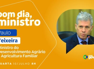 Paulo Teixeira detalha Plano Safra 24/25 no programa “Bom Dia, Ministro” desta quarta (10)