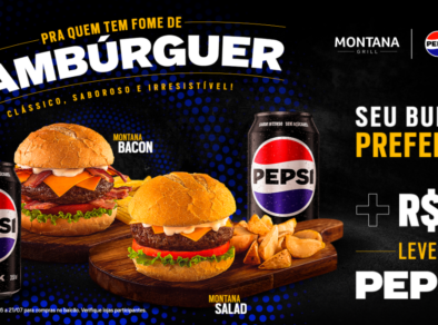 Durante as férias, Montana Grill faz promoção ‘Pra quem tem fome de hambúrguer’