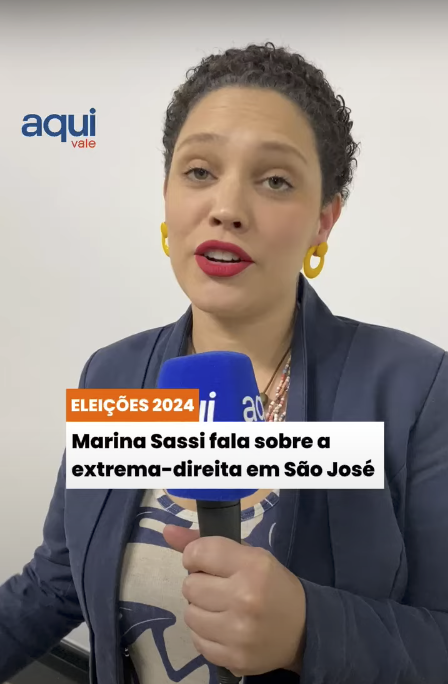 Eleições 2024: Marina Sassi fala sobre extrema-direita em SJC