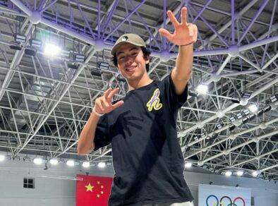 Augusto Akio, o Japinha, conquista medalha de bronze no skate park