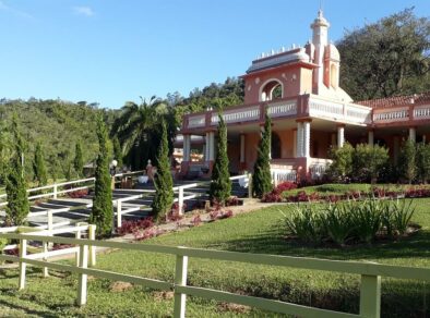 Fazenda Nova Gokula em Pinda abriga o maior templo Hare Krishna da América Latina