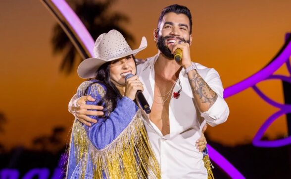 Ana Castela e Gusttavo Lima se apresentam em Vale Rodeio Show