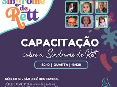 Profissionais de saúde de São José dos Campos participarão de capacitação sobre a Síndrome de Rett