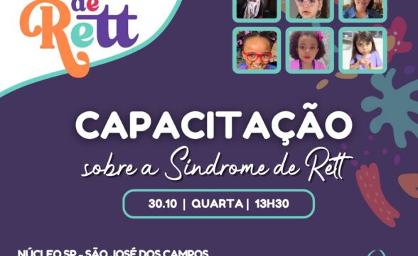 Profissionais de saúde de São José dos Campos participarão de capacitação sobre a Síndrome de Rett