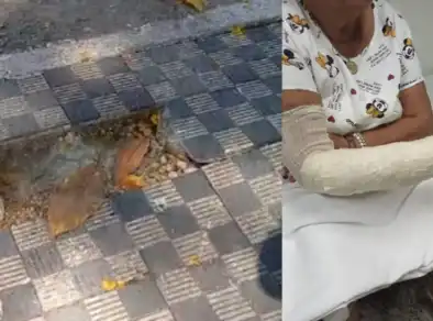 Após queda de idosa, Prefeitura de São José arrumará calçada de praça