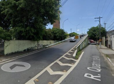 “Viaduto Torto” em Taubaté está interditado para obras