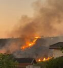 Incêndio atinge área de mata no Urbanova em São José