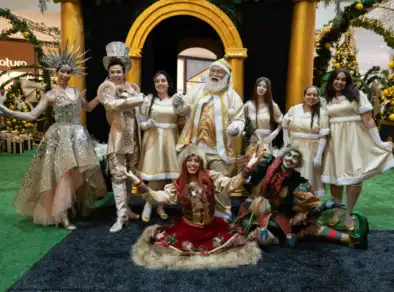 Papai Noel chega ao Taubaté Shopping para comemorar os 35 anos com grande festa natalina