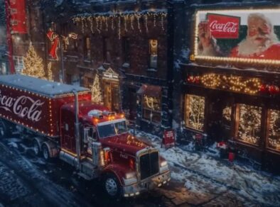 Coca-Cola usa inteligência artificial para recriar comercial clássico de Natal