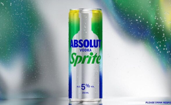 Absolut e Sprite lançam drink enlatado no Brasil