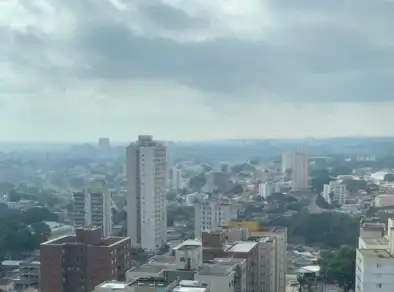 Previsão de chuva e tempo nublado no Vale do Paraíba