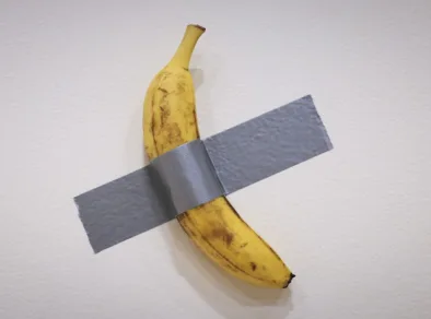 Banana é arrematada por R$ 35 milhões em leilão de arte